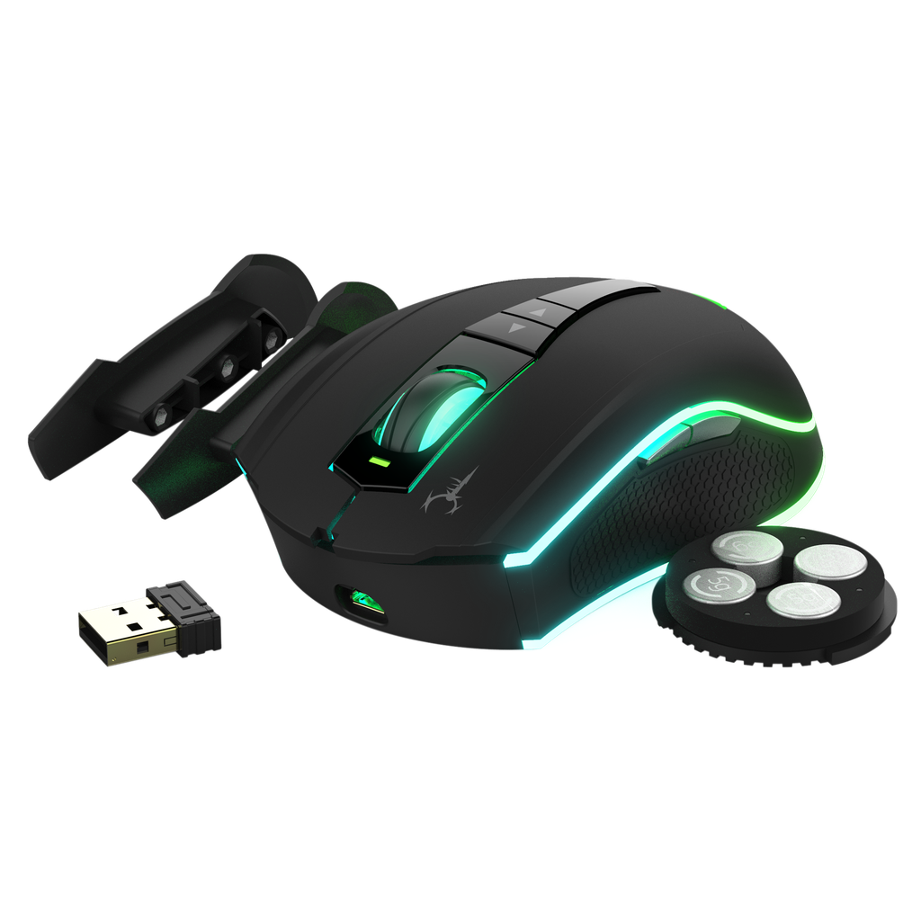 WIRED/WIRELESS RGB M1 HADES עכבר