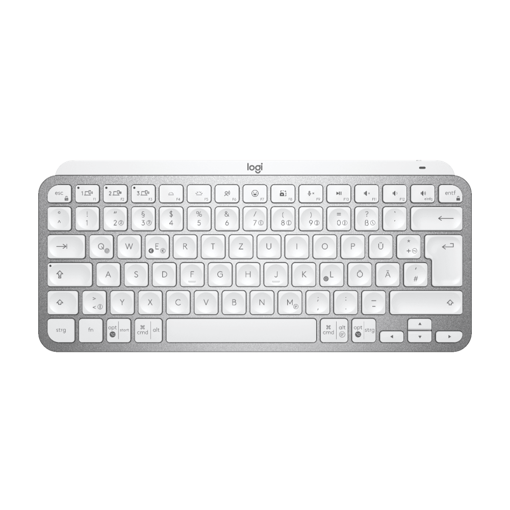 מקלדת Logitech MX KEYS MINI PALE GREY