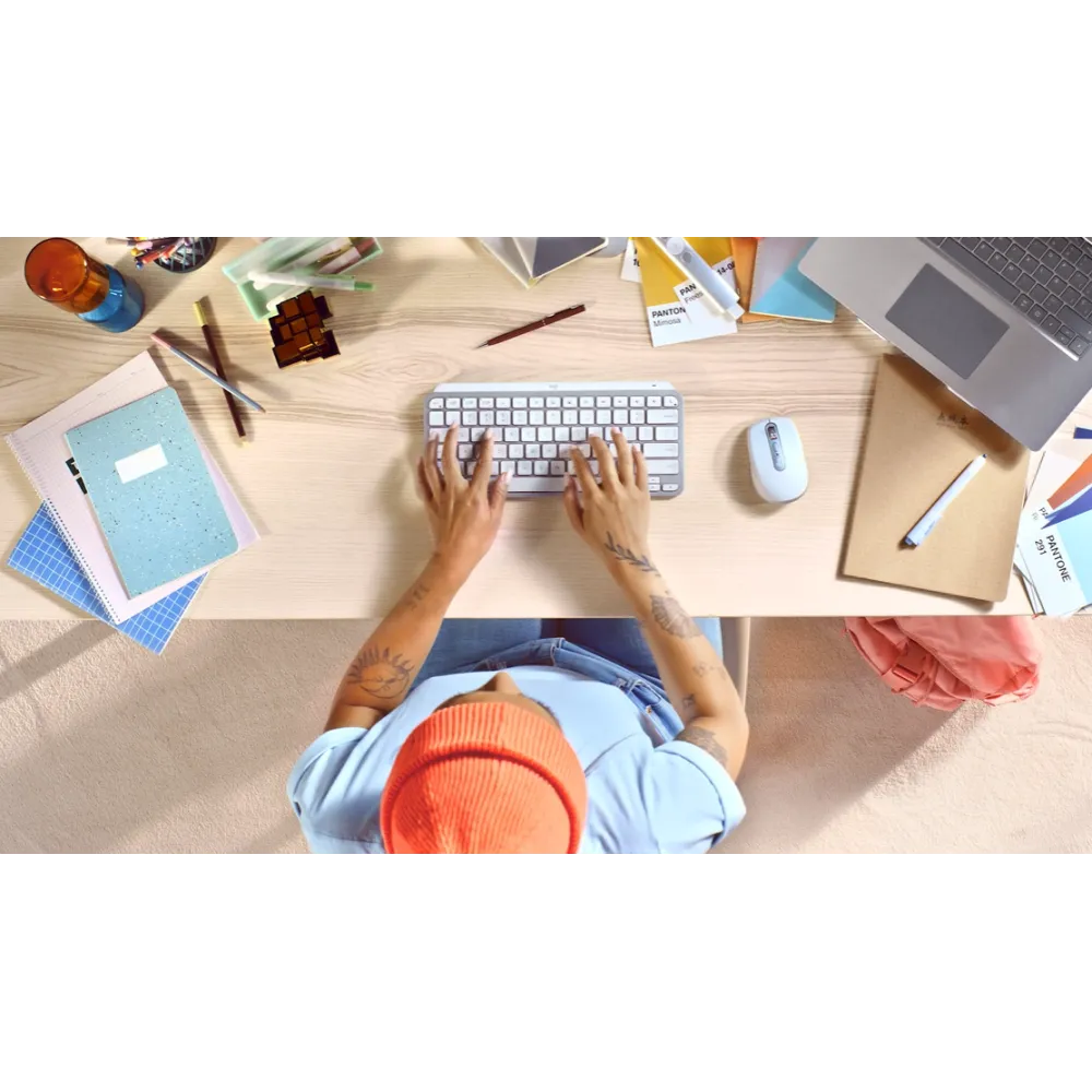 מקלדת Logitech MX KEYS MINI ROSE