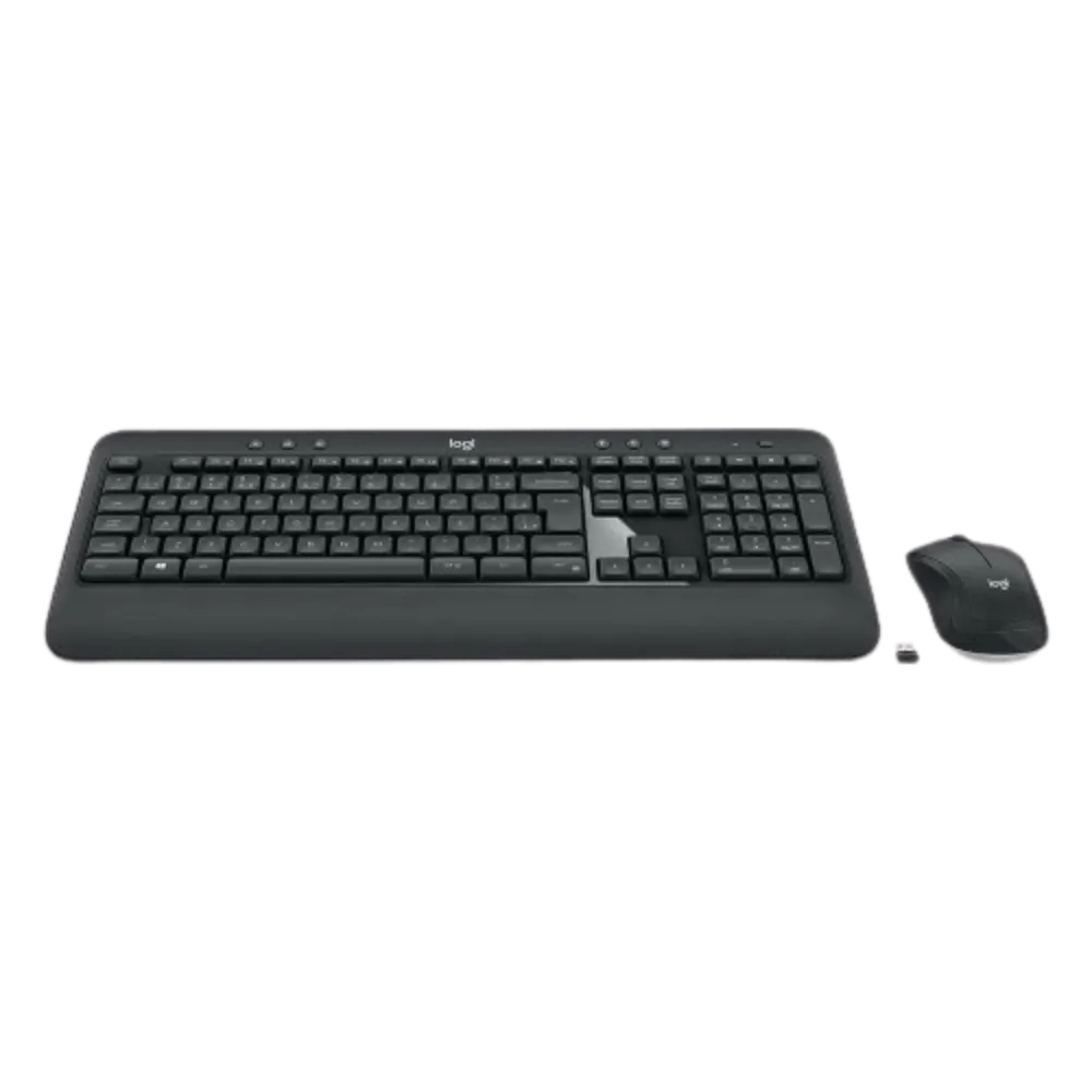 סט מקלדת ועכבר אלחוטיים Logitech MK540 שחור