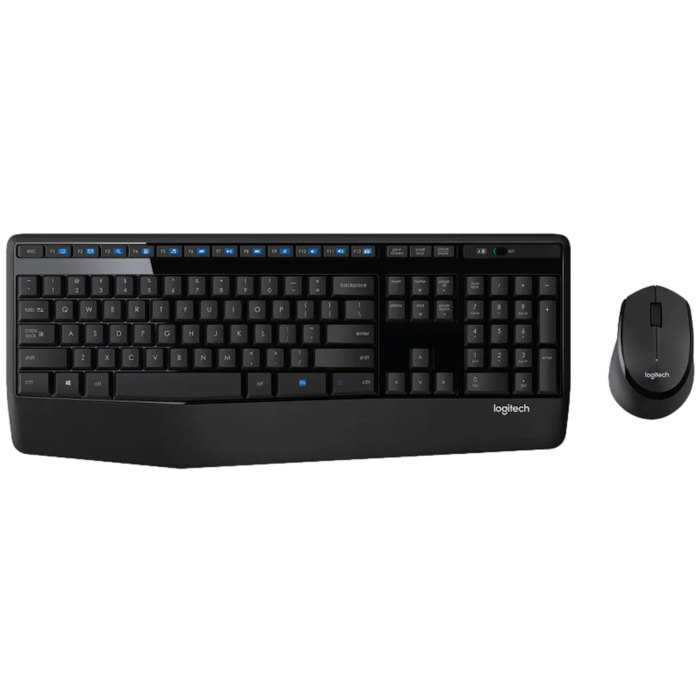 סט עכבר ומקלדת אלחוטי Logitech Combo MK345