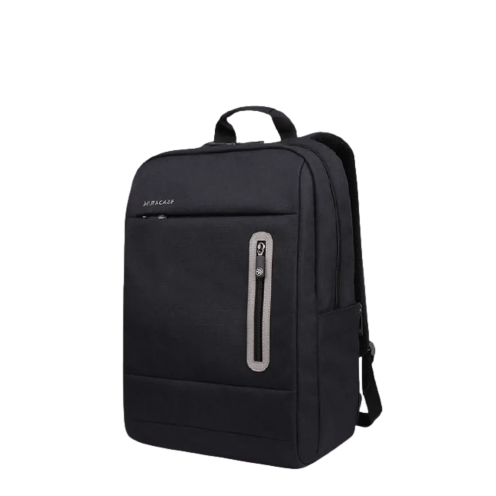 תיק גב יוקרתי אורטופדי המתאים למחשב נייד עד "15.6 MIRACASE NB-8065 שחור