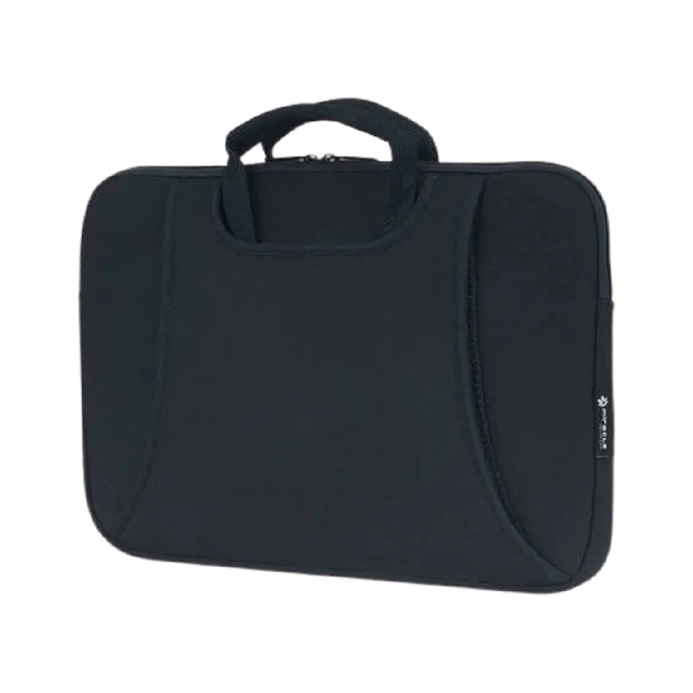 תיק מעטפת עם ידיות ותאי איחסון עבור מחשבים ניידים בצבע שחור "14.1 NS-033BL