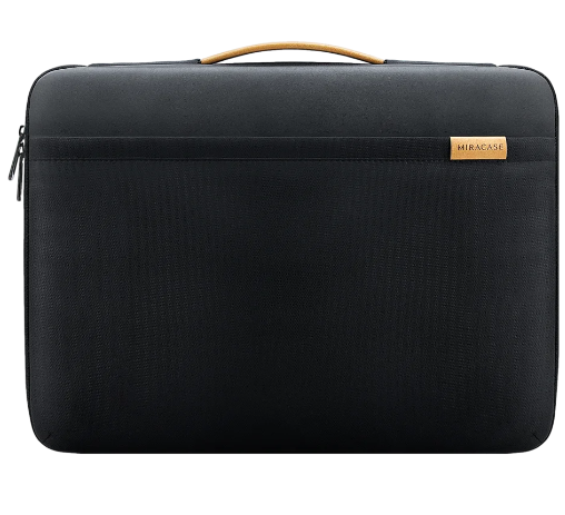 תיק מעטפת מרופד בצבע שחור למחשב בגודל -"14.1 דגם NS-011 מבית MIRACASE