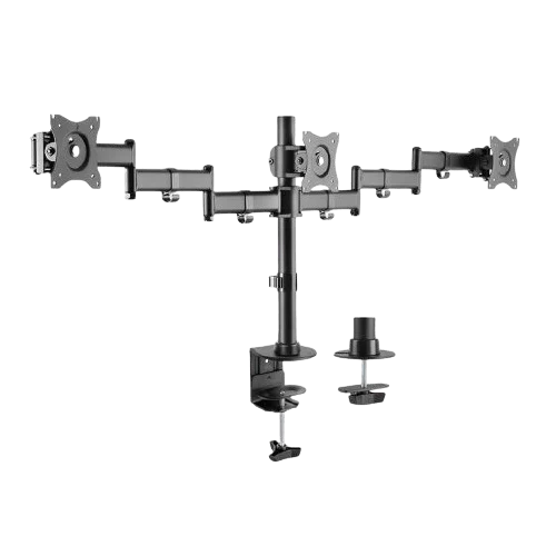 מתקן שולחני למסך עם 3 זרועות דגם LUMI LDT07-C036