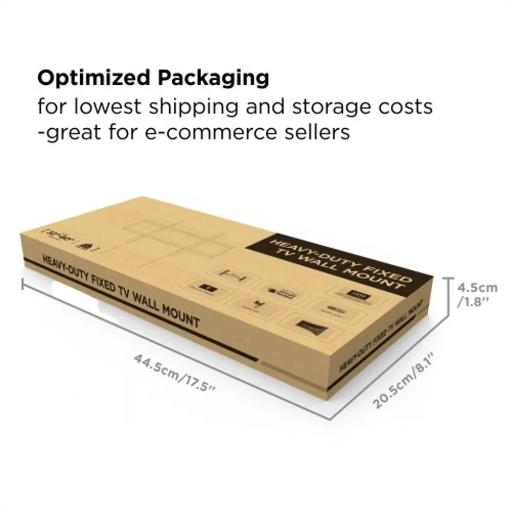 מתקן תליה צמוד קיר עבור מסכים "37-"80