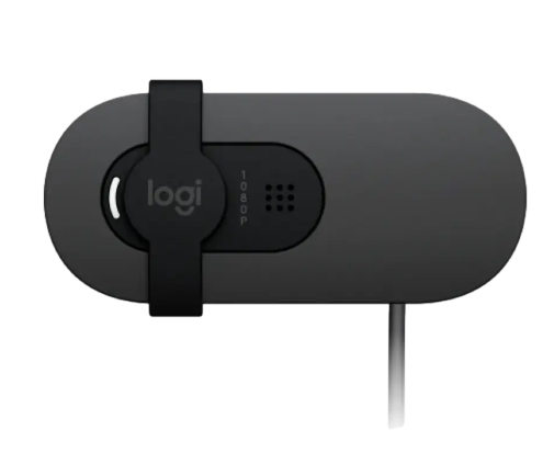 מצלמת רשת Logitech BRIO 100 - בצבע גרפיט
