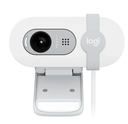 מצלמת רשת Logitech BRIO 100 - בצבע לבן