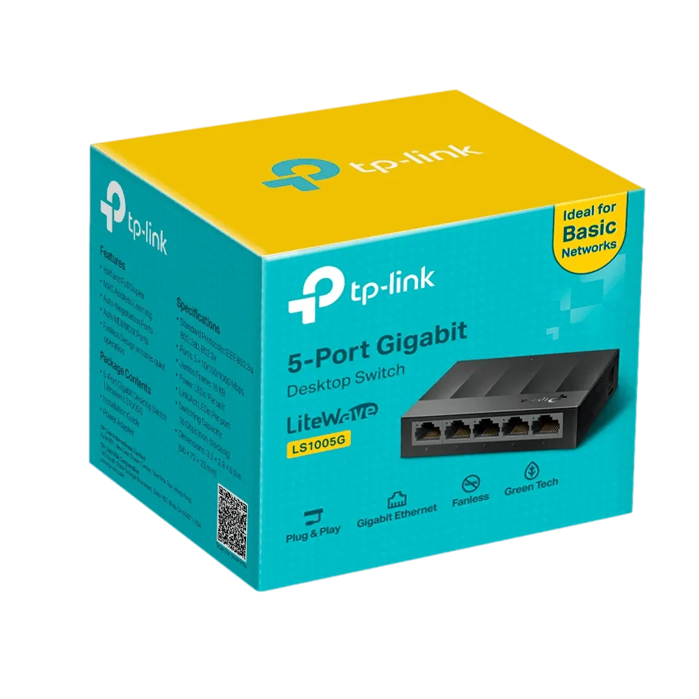 רכזת רשת / ממתג TP-Link LS1005G
