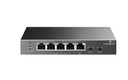 מתג מתכת שולחני SG1005P-PD POE++ 1+4POE+ 63W GIGA