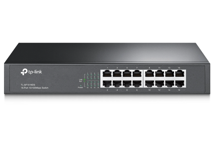 מתג מהירות S רכזת רשת / ממתג TP-Link TL-SF1016DG1016D 13' 16 P 1000