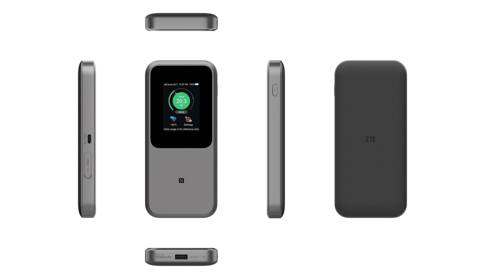 נתב סלולרי ZTE MU5120 5G HOTSPOT