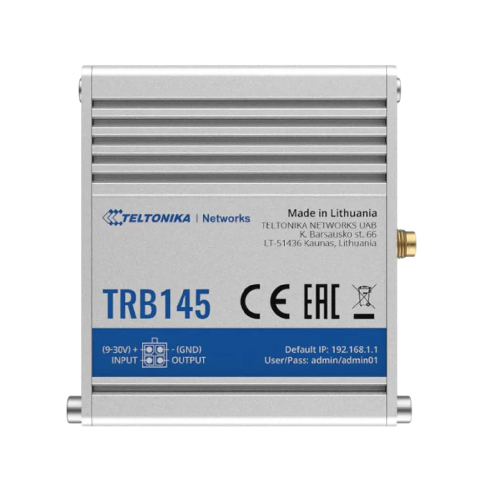 Teltonika TRB145 INDUSTRIAL RUGGED LTE RS485 GATEWAY