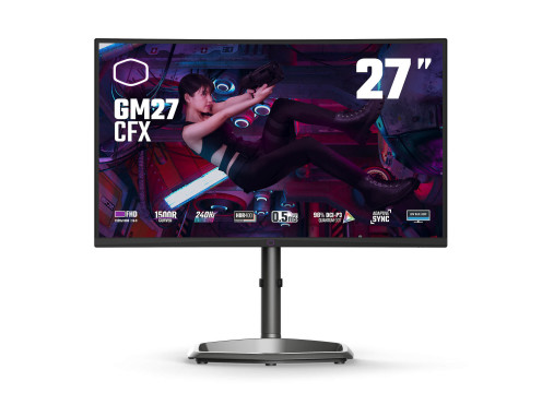 COOLERMASTER 27" GM27-CFX 240HZ CURVED GAMING MONITOR