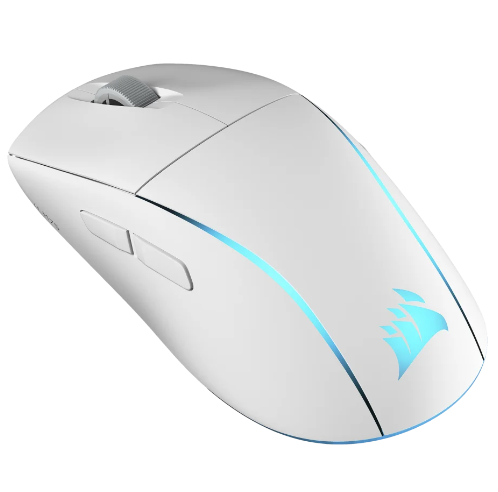 עכבר גיימינג אלחוטי לבן CORSAIR M75 WIRELESS Lightweight RGB