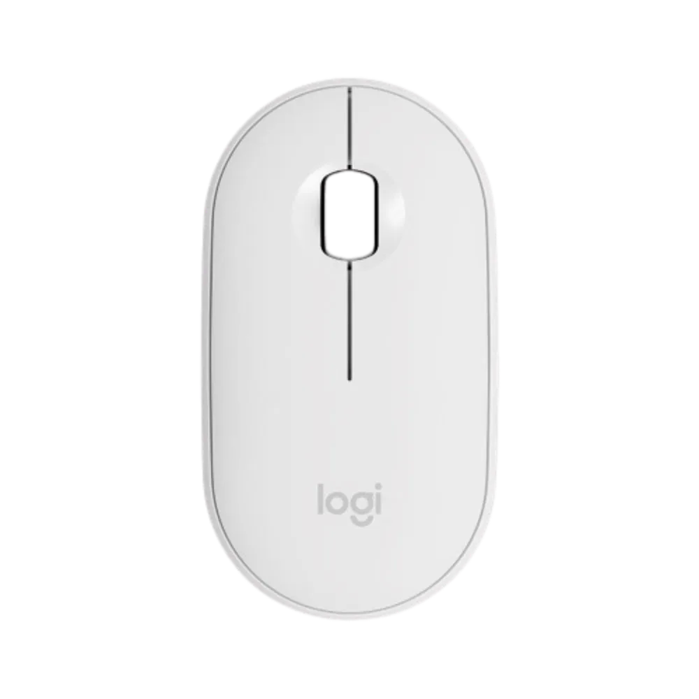עכבר אלחוטי Logitech M350 לבן
