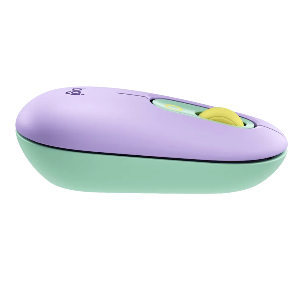עכבר בלוטוס סגול,מנטה,צהוב LOGITECH POP 2.4GHZ