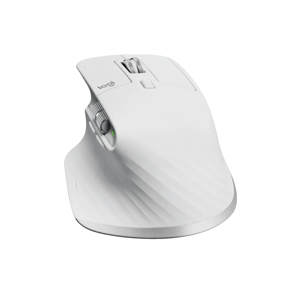עכבר אלחוטי Logitech MX Master 3S - צבע אפור בהיר