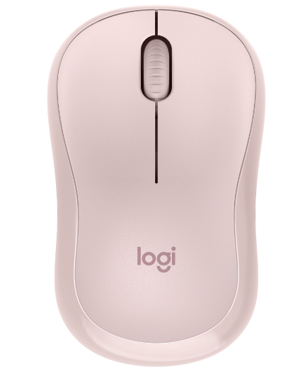 עכבר אלחוטי Logitech M240 Silent Bluetooth – צבע ורוד