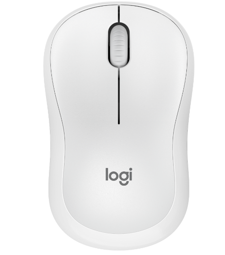 עכבר אלחוטי Logitech M240 Silent Bluetooth – צבע לבן