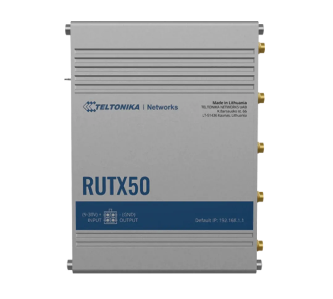 נתב 5G תעשייתי Teltonika RUTX50