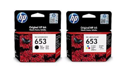 סט ראשי דיו מקוריים HP653