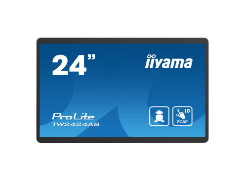 מסך מגע IIYAMA 24" PROLITE IPS FHD PCAP 12PT TOUCH ANDROID PANEL PC 