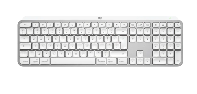  מקלדת אלחוטית LOGITECH MX KEYS S FOR MAC PALE GREY 
