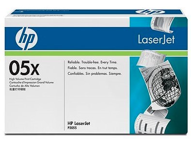 טונר לייזר מקורי HP CE505X (6,500 דפים)