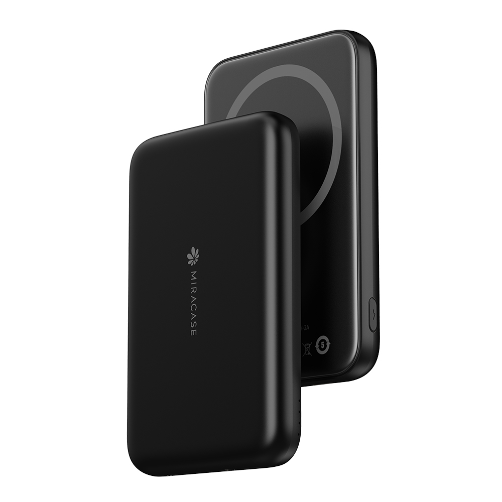  סוללת טעינה 5000mAh MAGSAFE שחור MIRACASE 