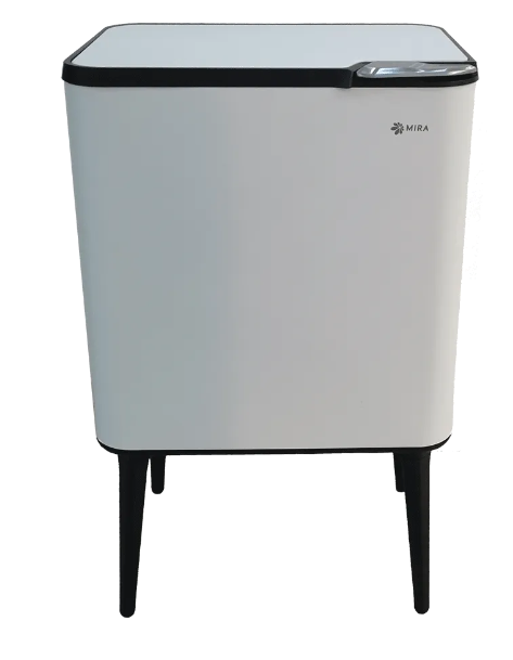 פח 36L עם רגליים בצבע לבן MIRA MB36L