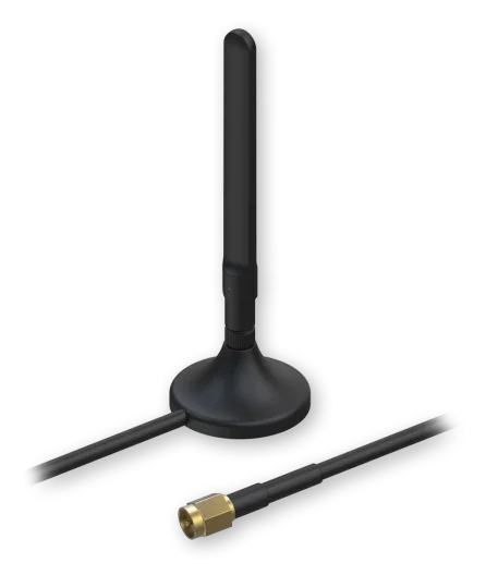  אנטנה סלולרית 5G מגנטית חיבור SMA 