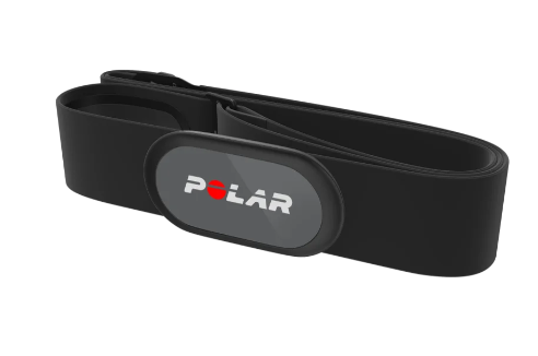  Polar H9 רצועת דופק לחזה בצבע שחור 