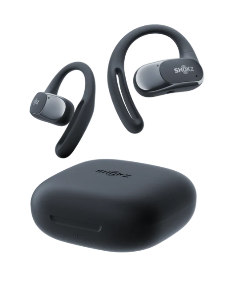  אוזניות OPENFIT AIR בצבע שחור מבית SHOKZ 