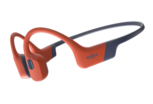  אוזניות SHOKZ OPENSWIM PRO בצבע אדום