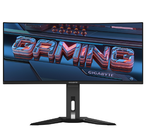  GIGABYTE 34" WQHD 240HZ 0.03MS OLED CURVED GAMING MONITOR 