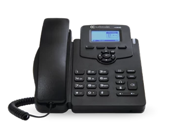  טלפון UC405HDEG SIP AudioCodes 