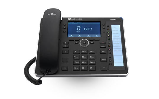 טלפון UC445HDEG SIP AudioCodes 