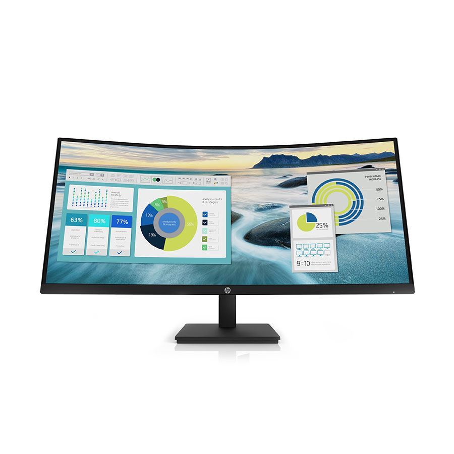  HP Monitor 34" VA P34hc G4 WQHD 3440x1440 21:9 DP/HDMI vesa USB-C Curved-3YW 