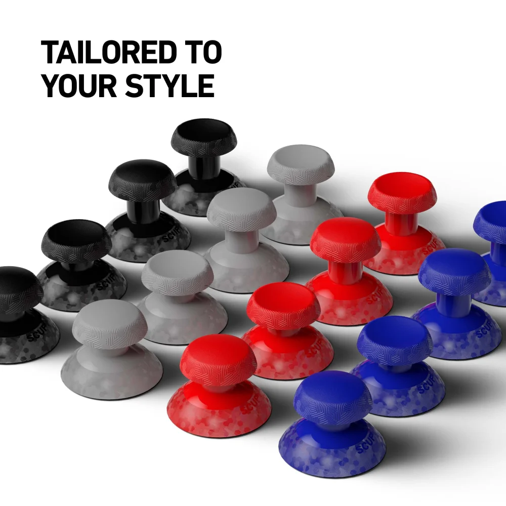  ערכת 4 ג'ויסטיקים לבקר SCUF THUMBSTICKS 4x For INSTINCT / PRO אפור 