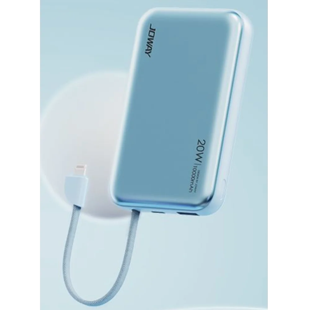  סוללת טעינה JP298-10000mAh MAGSAFE 20W בצבע כחול מבית JOWAY 
