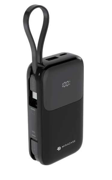  סוללה ניידת 10000mAh דגם MPB10MPD22.5W2CS מבית MIRACASE 