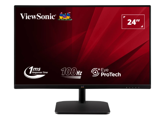 מסך מחשב 24" Viewsonic VA2432MH - צבע שחור