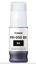 בקבוק דיו שחור מקורי CANON PFI050BK (70 מ"ל)