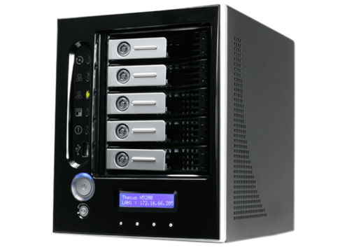 שרת THECUS SMB 5-BAY MINI-TOWER MULTIMEDIA NAS 