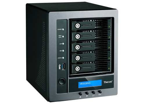 שרת THECUS NAS N5810 PRO MINI-UPS + 5X GBL 