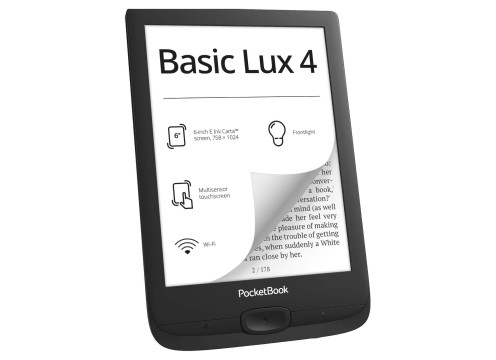  ספר אלקטרוני POCKETBOOK 6 618 BASIC LUX 4 שחור 