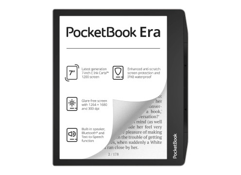  ספר אלקטרוני POCKETBOOK 7 700 ERA כסף PB700-U-16-WW