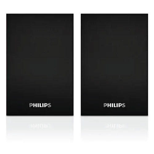 סט רמקולים מעץ Philips SPA20 - צבע חום
