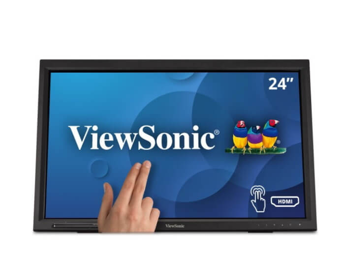 מסך מחשב ‏טאצ' 24 ‏אינטש Viewsonic TD2423 Full HD